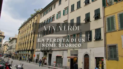 Via Giuseppe Verdi a Firenze
