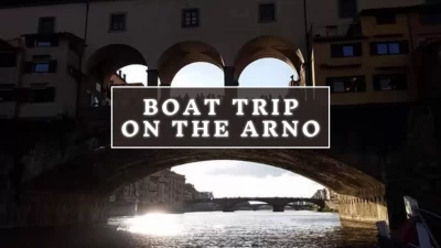 Boat trip on the Arno