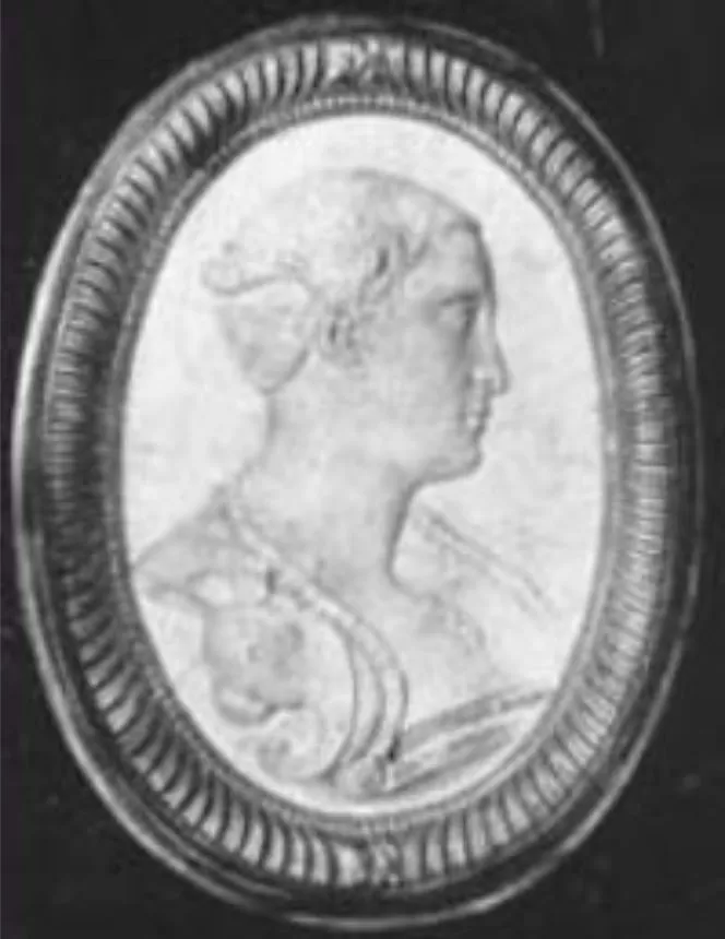Anonimo, ritratto di Francesca Caccini, Conservatorio di Firenze, 1617 circa.
