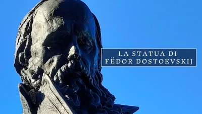 La statua di Fëdor Dostoevskij